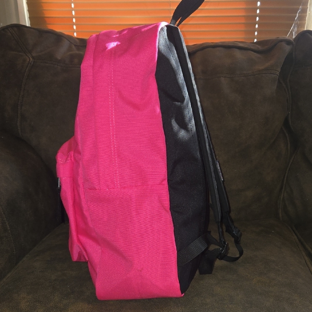 Jansport Vibrant Pink Backpack - Picture 2 of 11